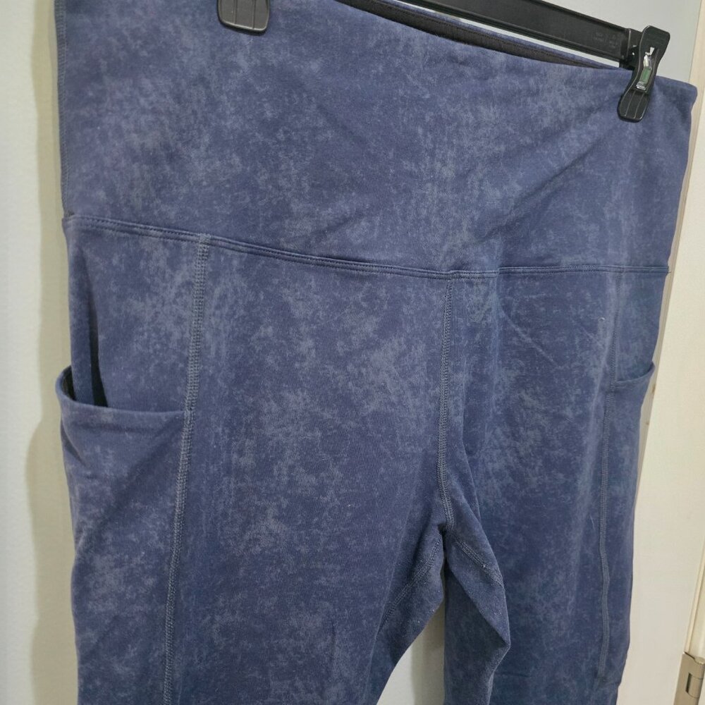 Tuff Athletics Yoga Pants Lot of 3 – Women’s Size XL – Blue, Black, Grey/Black - Picture 2 of 16